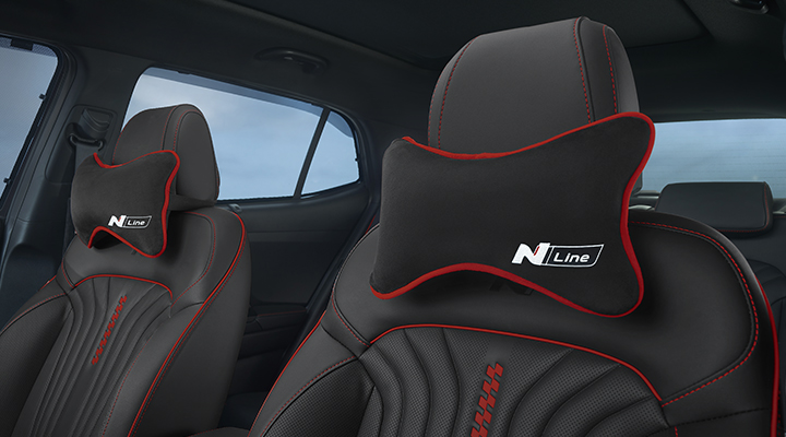 NECKREST WITH N LINE BRANDING